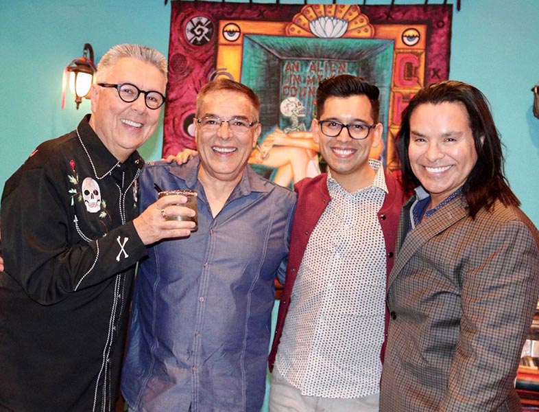 Marketing and Social Media team: Gabriel Reyes, Sammy Lopez, Tony Estrada.
